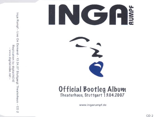 Official Bootleg Album Theaterhaus, Stuttgart 13.04.2007 CD2封面