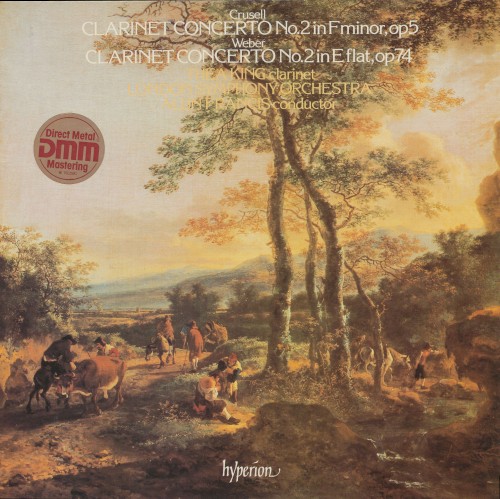 Crusell: Clarinet Concerto no. 2 in F minor, op. 5 / Weber: Clarinet Concerto no. 2 in E flat, op. 74封面