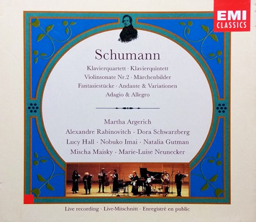 Klavierquartett / Klavierquintett / Violinsonate Nr. 2 / Märchenbilder / Fantasiestücke / Andante & Variationen / Adagio & Allegro封面