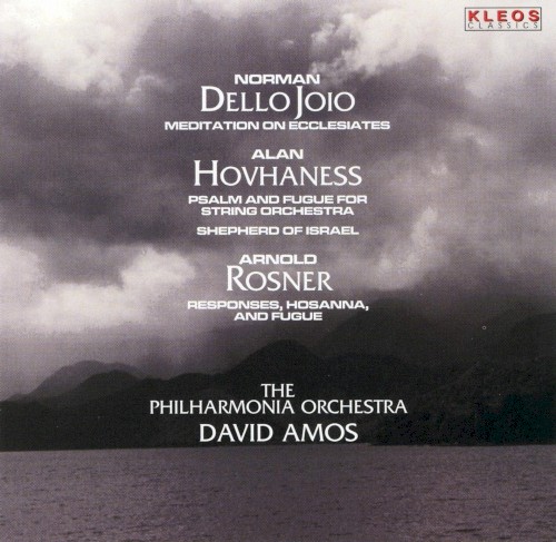 Dello Joio: Meditations on Ecclesiastes / Hovhaness: Psalm and Fugue / Shepherd of Israel / Rosner: Responses, Hosanna, and Fugue封面