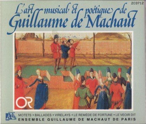 L’art musical et poétique de Guillaume de Machaut封面