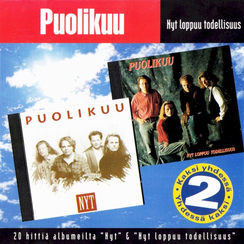 Nyt loppuu todellisuus: 20 hittiä albumeilta ”Nyt” & ”Nyt loppuu todellisuus”封面