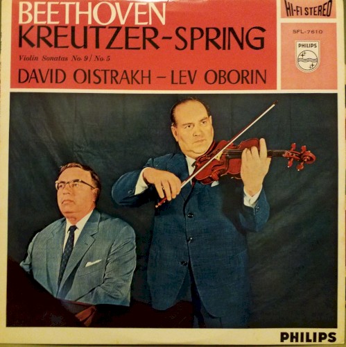 Violin Sonatas nos. 9 "Kreutzer" / 5 "Spring"封面