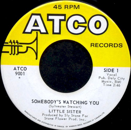 Stanga / Somebody's Watching You封面
