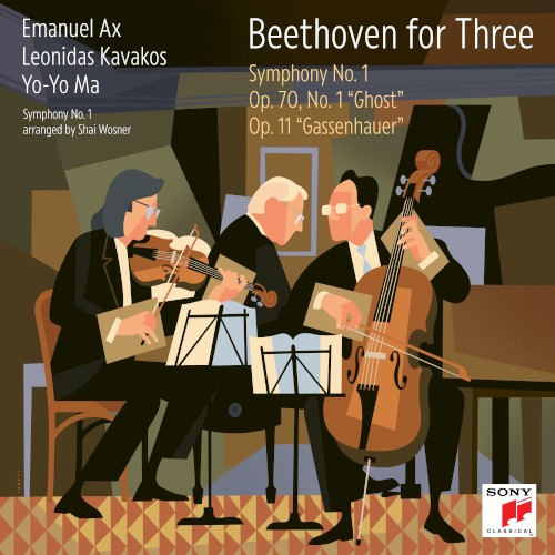 Beethoven for Three: Symphony No. 1 / Op. 70, No. 1 "Ghost" / Op. 11 "Gassenhauer"封面