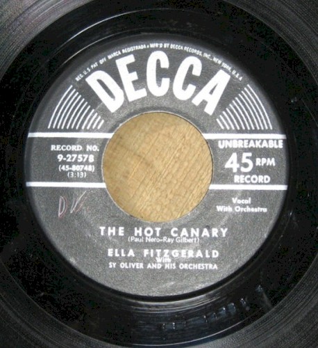 The Hot Canary / Two Little Men in a Flying Saucer封面