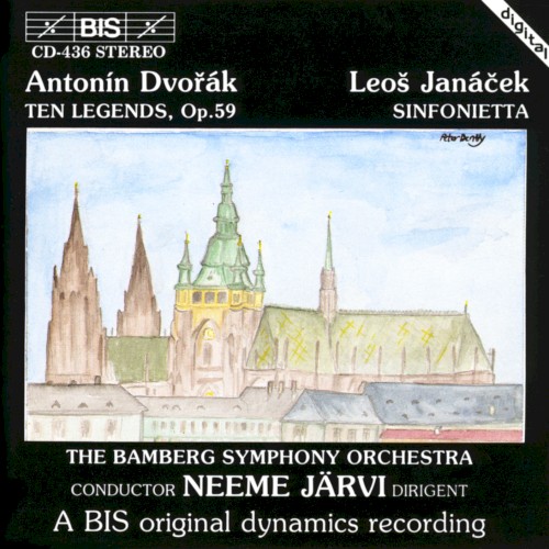 Dvořák: Ten Legends, op. 59 / Janáček: Sinfonietta封面