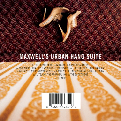 Maxwell’s Urban Hang Suite封面