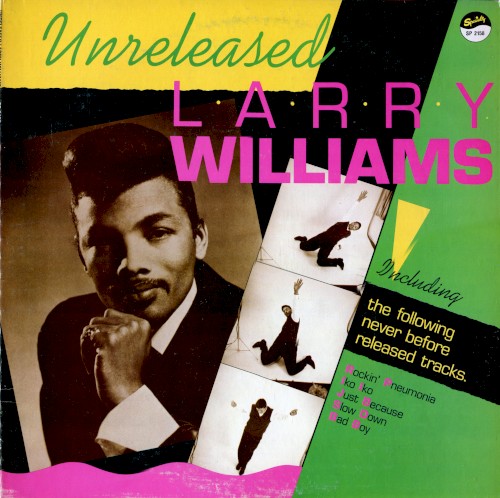 Unreleased Larry Williams封面