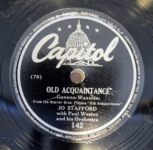 Old Aquaintance / How Sweet You Are封面