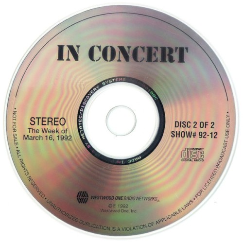 Westwood One In Concert封面