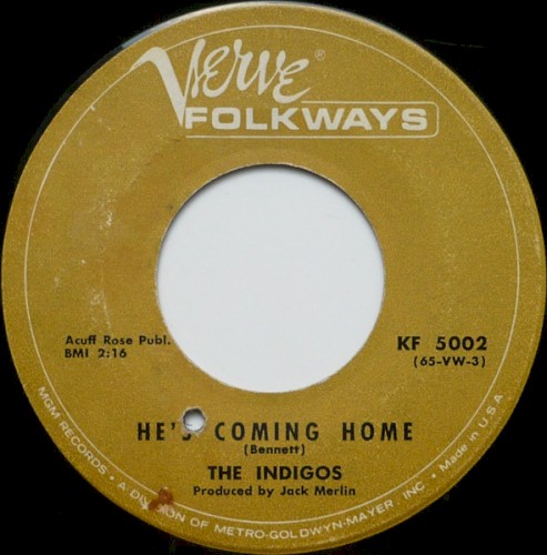He's Coming Home封面