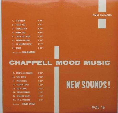 Chappell Mood Music Vol. 16 : New Sounds !封面