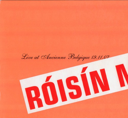 Live at Ancienne Belgique 19.11.07封面