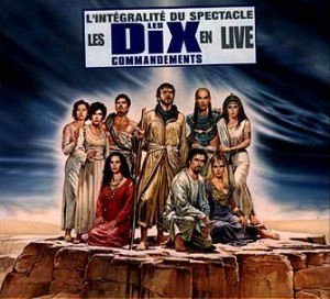 Les Dix Commandements - Live封面