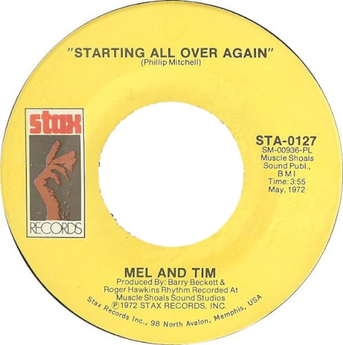 Starting All Over Again / It Hurts to Want It So Bad封面
