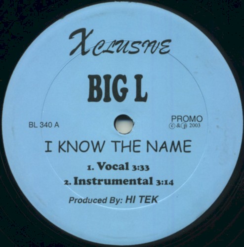 I Know the Name封面