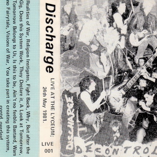 Live at The Lyceum; 24th May 1981封面