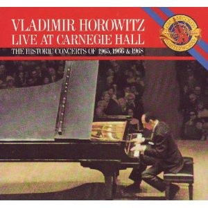 Vladimir Horowitz Live at Carnegie Hall, The Historic Concerts of 1965, 1966 & 1968封面