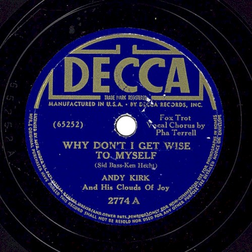 Why Don't I Get Wise to Myself / Say It Again封面