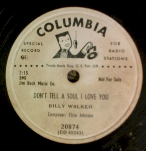 Don’t Tell a Soul I Love You / Millie My Darling封面