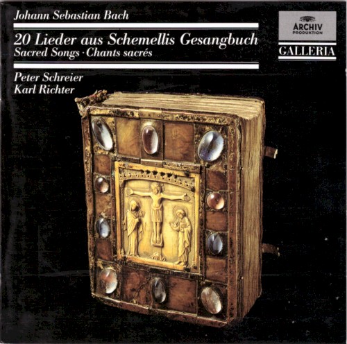 Bach: 20 Geistliche Lieder Aus Schemellis Gesangbuch封面