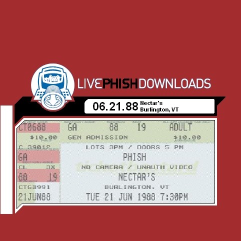 1988-06-21: Nectar's, Burlington, VT, USA封面