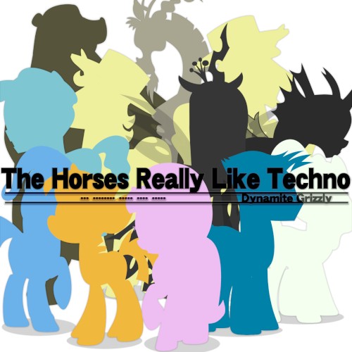 The Horses Really Like Techno封面