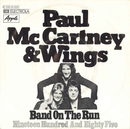 Band on the Run / Nineteen Hundred and Eighty Five封面