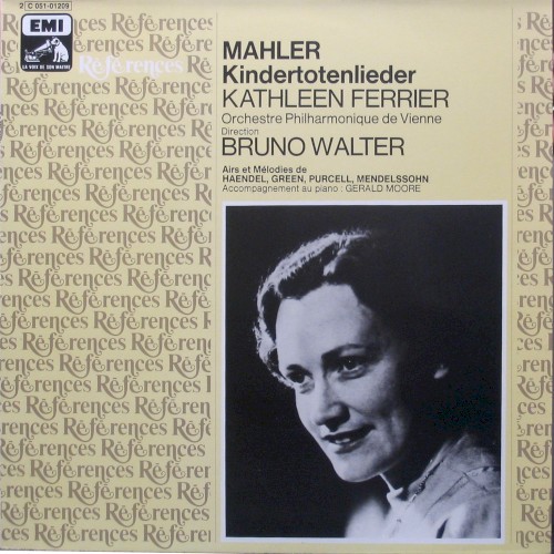 Kindertotenlieder / Arias & Songs by Gluck, Handel, Green, Purcell, Mendelssohn封面
