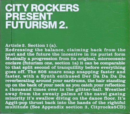 City Rockers Present Futurism 2封面