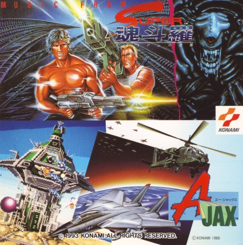 Music from スーパー魂斗羅 & A-Jax封面