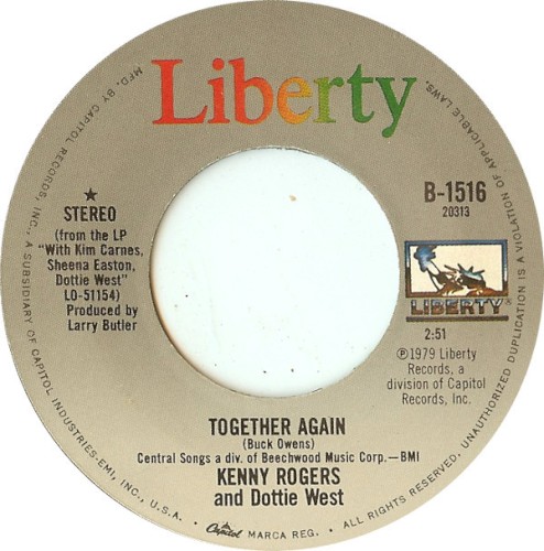 Together Again / Baby I’m a Want You封面