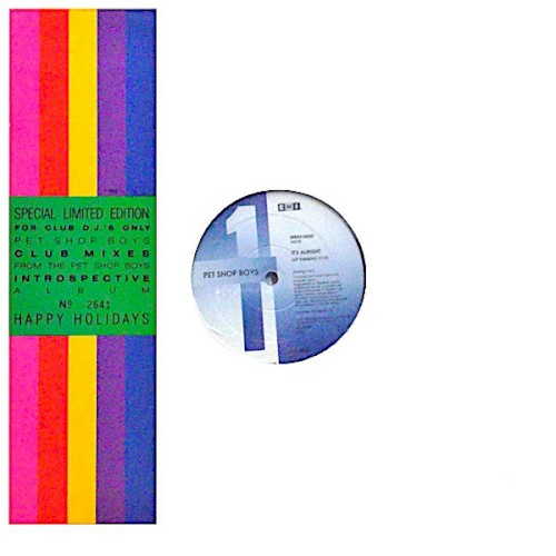 Club Mixes From The Pet Shop Boys Introspective Album封面