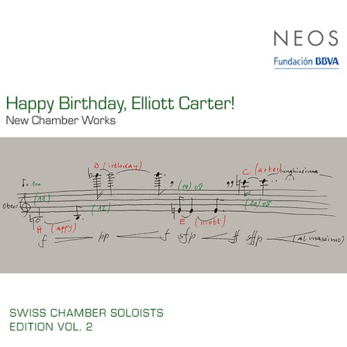 Happy Birthday Elliott Carter! New Chamber Works封面