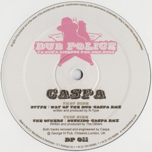 Way of the Dub (Caspa remix) / Bushido (Caspa remix)封面