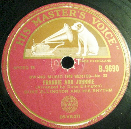 Frankie and Johnnie / Memphis Blues封面