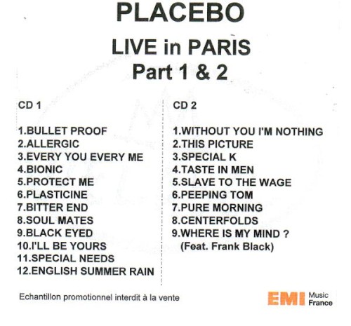 Soulmates Never Die: Live in Paris 2003封面