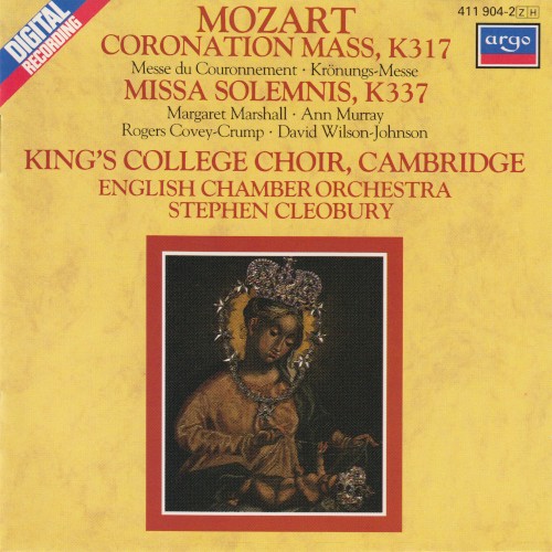 Coronation Mass, K. 317 / Missa Solemnis, K. 337封面