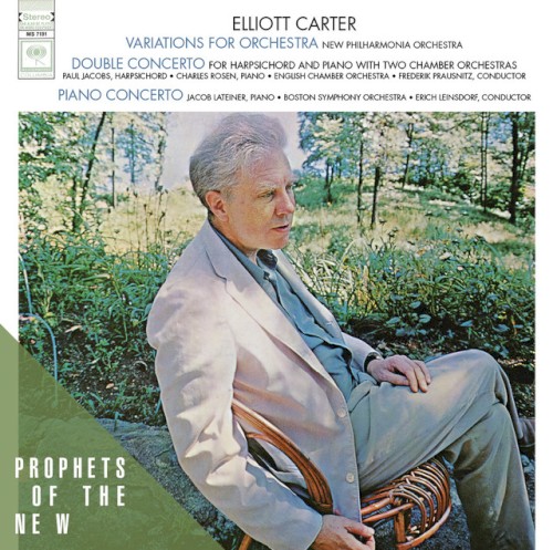 Carter: Variations for Orchestra, Double Concerto for Harpsichord and Piano / Piano Concerto封面