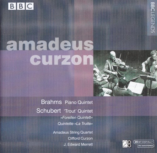 Brahms: Piano Quintet / Schubert: 'Trout' Quintet封面