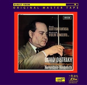 Bruch: Scotish Fantasia, op.46 / Hindemith: Violin Concerto (1939)封面