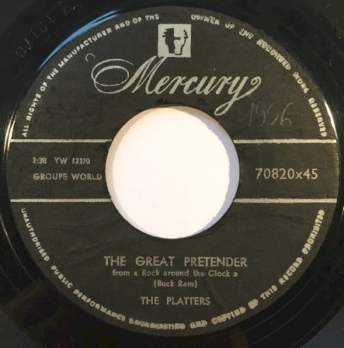 The Great Pretender / Too Young to Go Steady封面