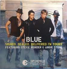 Signed, Sealed, Delivered I’m Yours封面