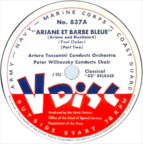 Ariane et Barbe Bleu (Ariane and Bluebeard) / Concerto no. 1, in B-flat minor (1st movement)封面