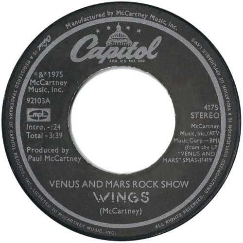 Venus and Mars / Rock Show封面