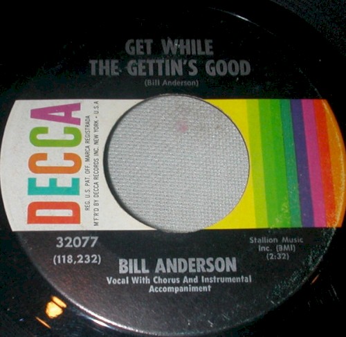 Get While the Gettin’s Good / Something to Believe In封面