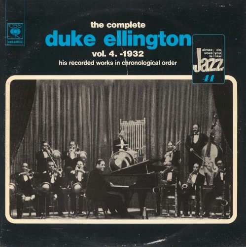 The Complete Duke Ellington Vol. 4: 1932封面