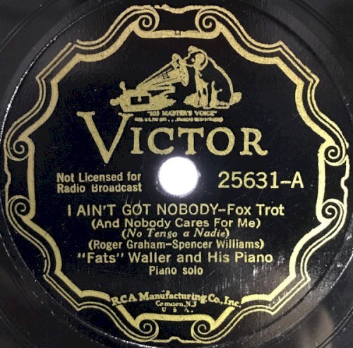 I Ain't Got Nobody / Basin Street Blues封面